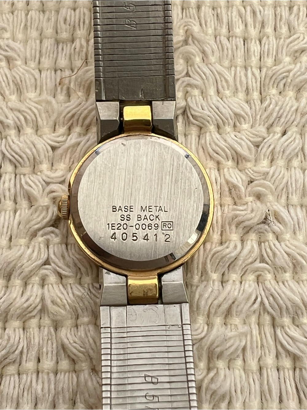 Rare Vintage 70s-80s Seiko Two Tone Striped Dial - Picture 7 of 8
